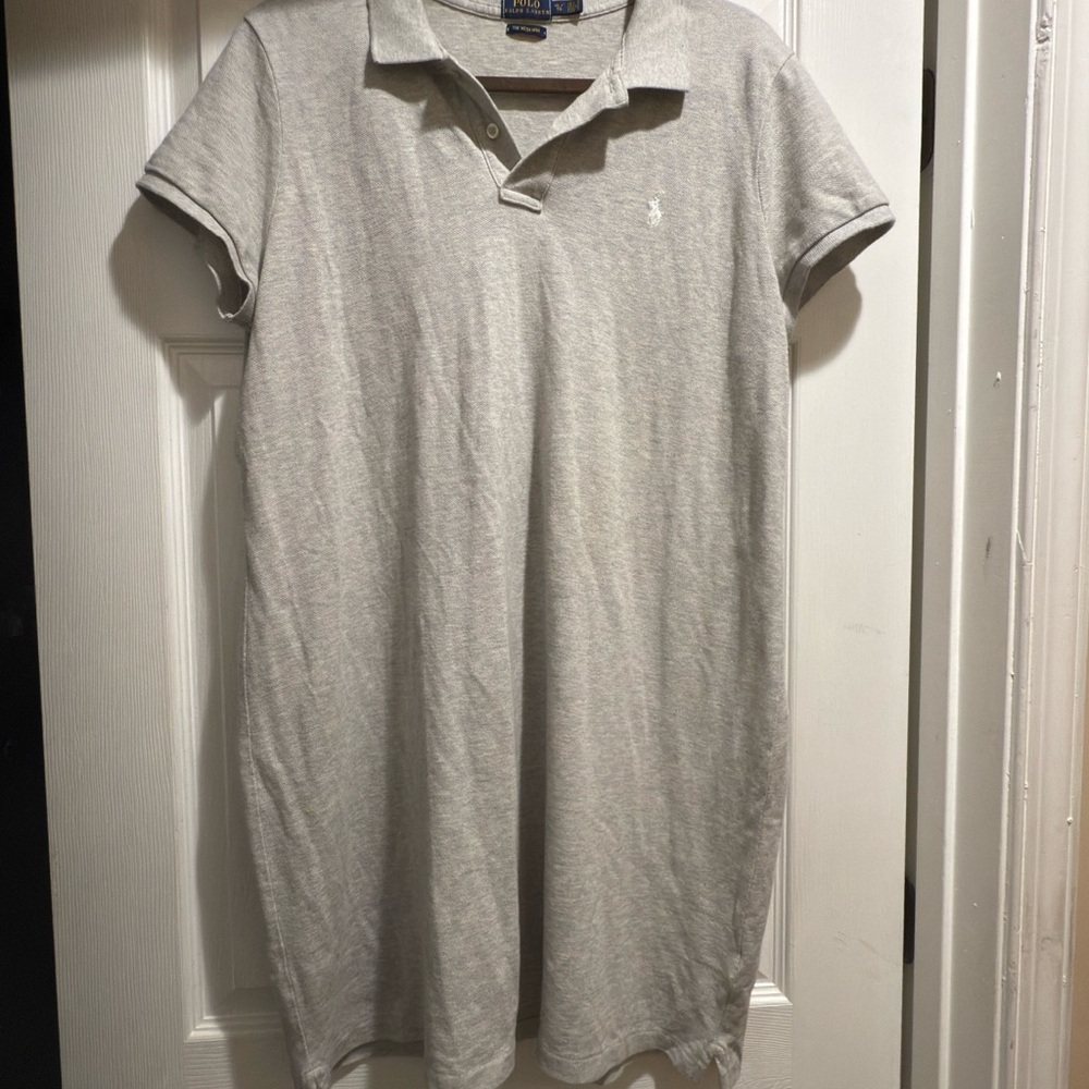 Ralph Lauren Gray Polo Mini Dress